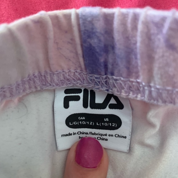 Girls bike shorts. FILA size 10/12 - Picture 3 of 3